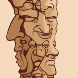 Close-up of the premium matte paper texture, showing the smooth, non-glare finish of the art print.